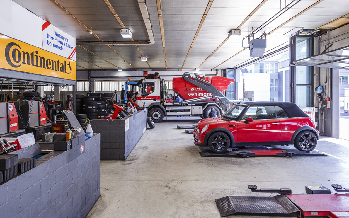 Reifenservice - Montagehalle