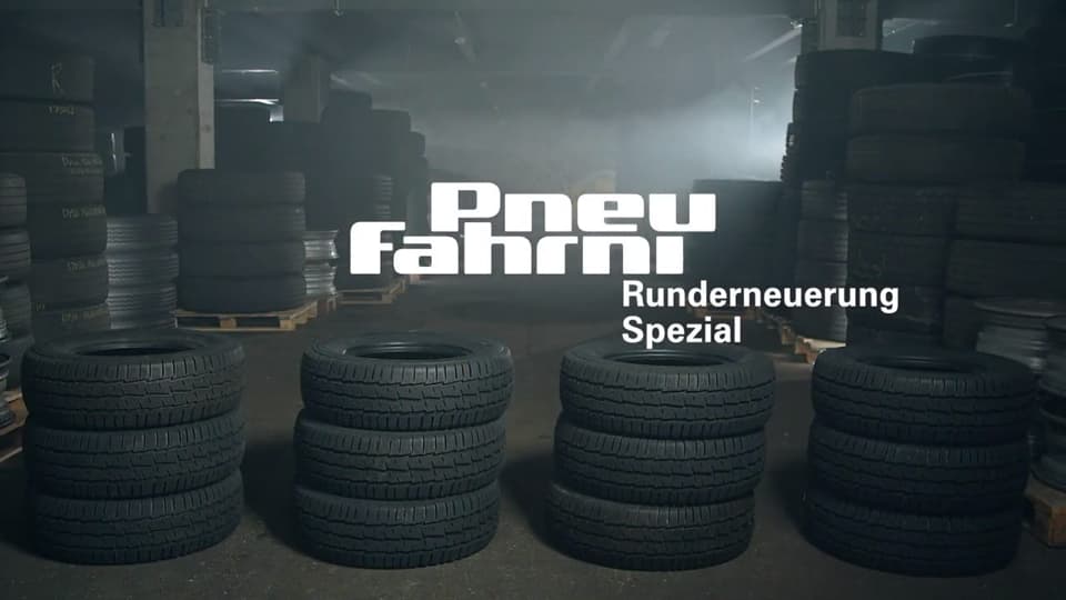 Runderneuerung von Spezialreifen